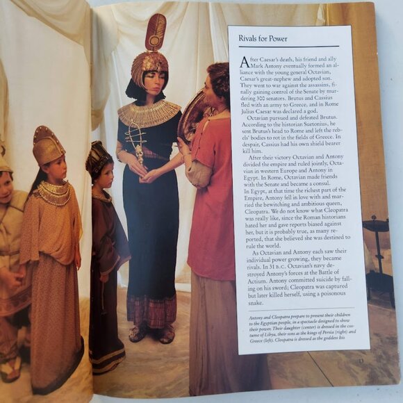 Classical Rome Living History Book Hardcover Social Studies World History Julius - Picture 9 of 16
